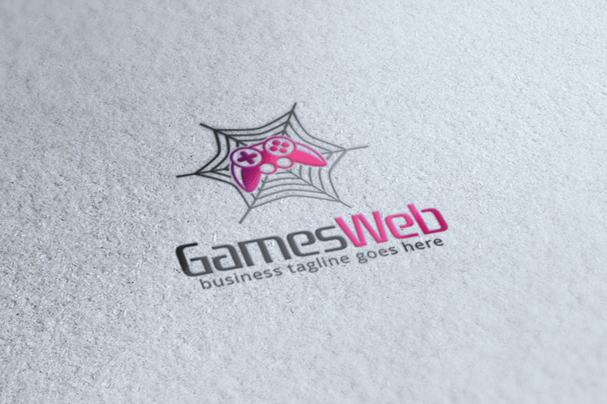 Games Web Logo, a Branding & Logo Template by Slim Studio