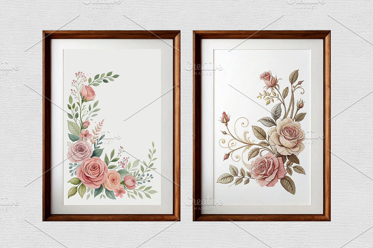 Quirky Whimsy Hand Drawn Flowers, a Decorative Illustration by MRI STUDIO (Photo 41 of 45)
