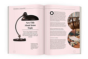 Vintage Newsletter, a Magazine Template by IndieStock (Thumbnail 3 of 5)