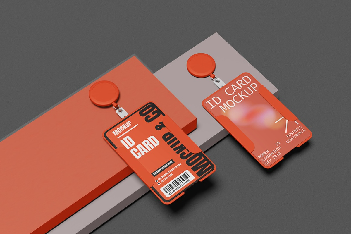 ID Card Mockup, a Books & Magazine Mockup by Sosuna Studio (Photo 2 of 13)