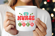 Nurse Christmas SVG Bundle, a Graphic by CraftlabSVG (Thumbnail 17 of 17)