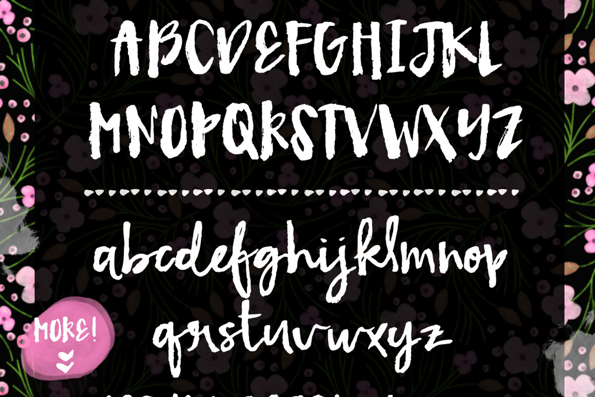 Fetching- A Modern Brush Font preview 3
