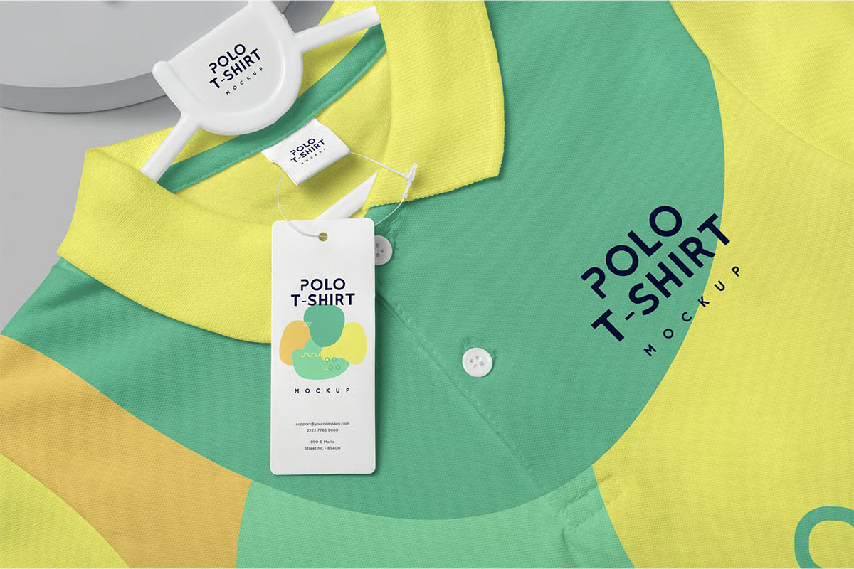 Girls Polo Shirt Mockups, a Shirt Mockup by megostudi0 (Photo 6 of 6)