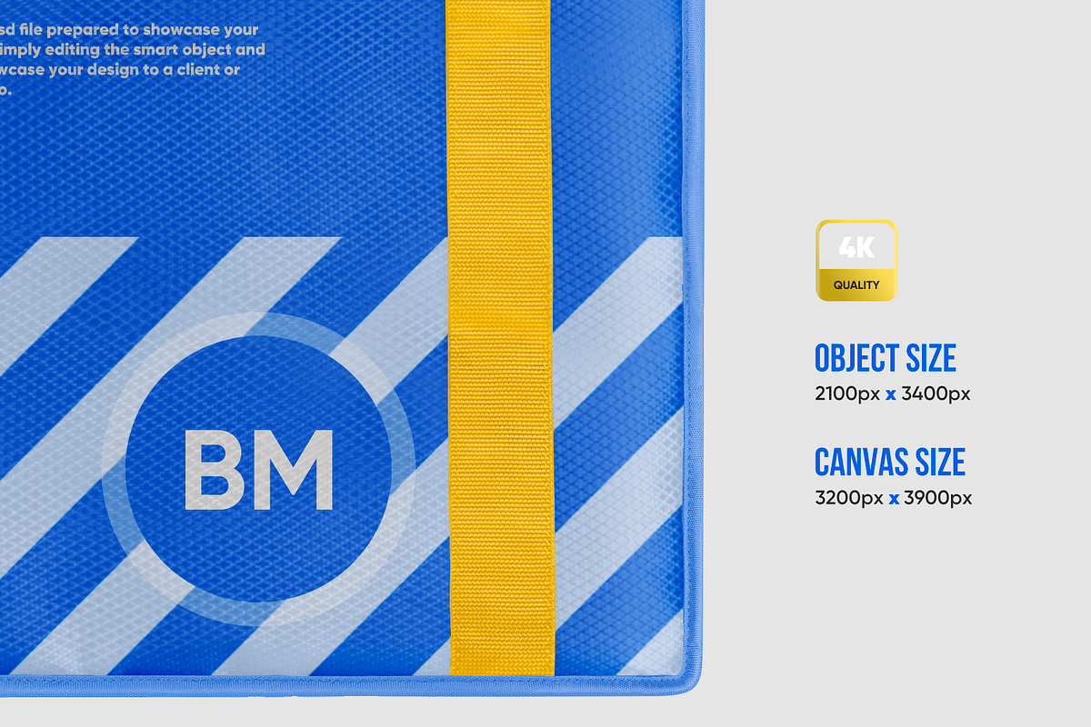 Delivery Bag Mockup, a Packaging Mockup by BlackMockup (Photo 3 of 10)