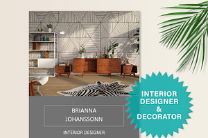 Interior Designer, Decorator Resume