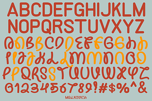 Malkovich - Unique Font