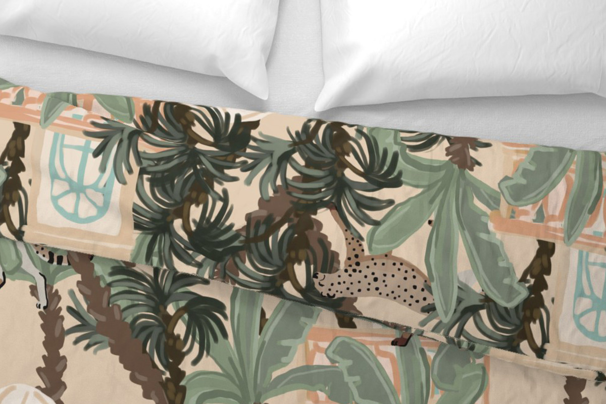 Chinoiserie architecture pattern, a Pattern Graphic by Cotton Melon pattern Shop (Photo 5 of 7)