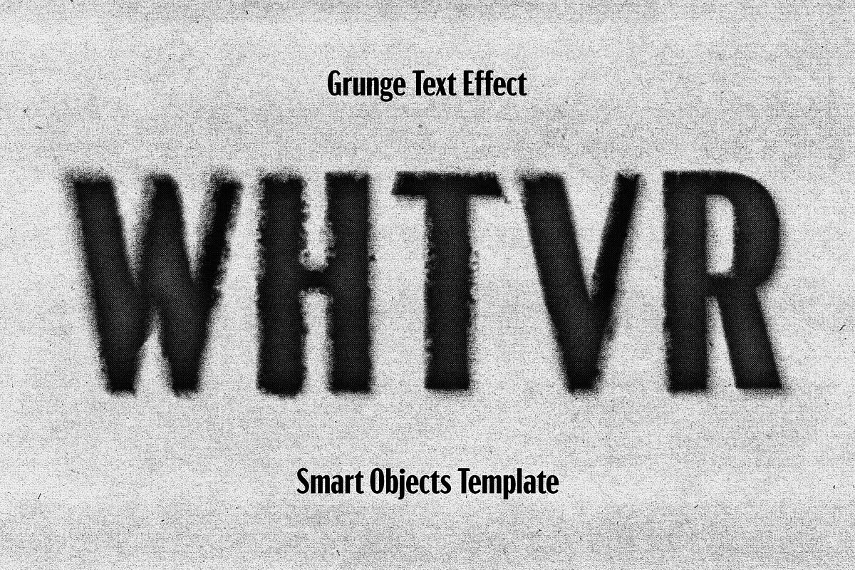 Smudged Text Effect, a Layer Style Add-On by Design Squad (Photo 1 of 3)