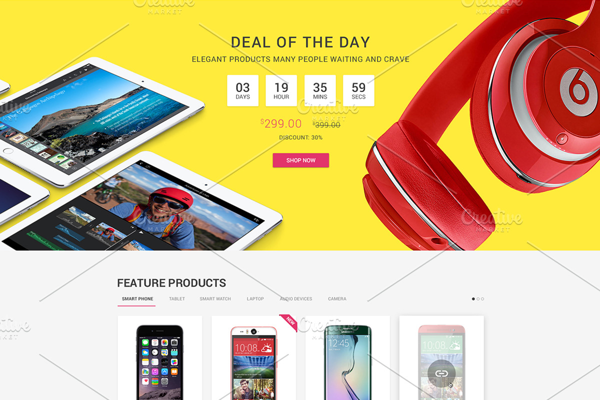 MATE | Multipurpose Material PSD, a Websites & App Template by EngoCreative.com (Photo 3 of 5)