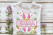 Faux Crochet Easter Bunny Png, an Illustration by CraftArtStudio (Thumbnail 3 of 4)