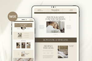 Showit Website Template Photography