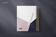 Coil Binding Planner Mockup Set, a Stationery Template by creatsy5 (Thumbnail 9 of 13)