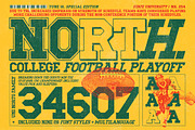 UNI North Font, a Slab Serif Font by LeoSupply.co (Thumbnail 3 of 6)