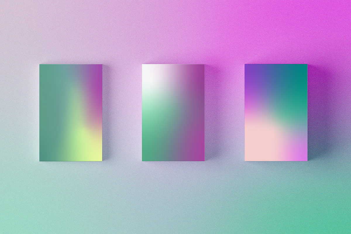 20 Orchids Gradients Set, a Texture Graphic by le-genda (Photo 9 of 11)