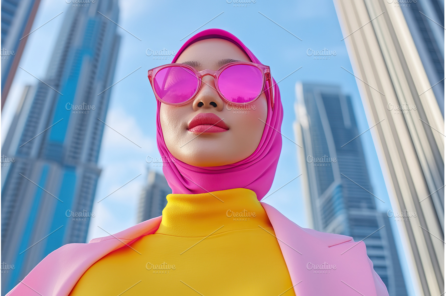 Confident young Brunean woman in, a Beauty & Fashion Photo by Lermont51