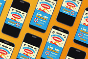 Beige Swimming Lessons Flyer Set, a Flyer Template by Aiyari Graphic (Thumbnail 2 of 3)
