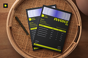 Bold Invoice Template Invoice Design, a Flyer Template by Dexify Studio (Thumbnail 3 of 4)