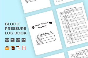 KDP Interior Blood Pressure Notebook