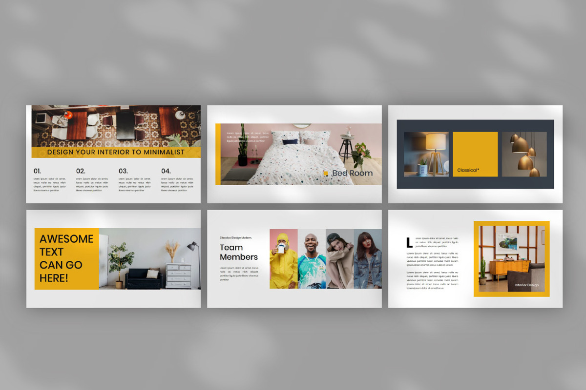 Classical-Interior Google Slide, a Presentation Template by Twntysix