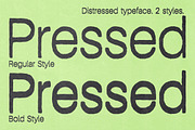 Pressed Flaws Textured Typeface, a Sans Serif Font by softulka (Thumbnail 4 of 5)
