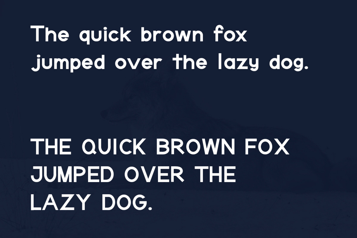 RebStand Sans Serif Typeface preview 5
