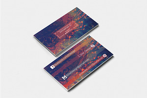 Coulourful Designer Business Card