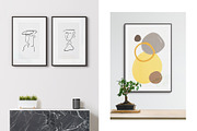 Minimal Frame Mockup Template Bundle, a Product Mockup by FoundImages (Thumbnail 22 of 27)