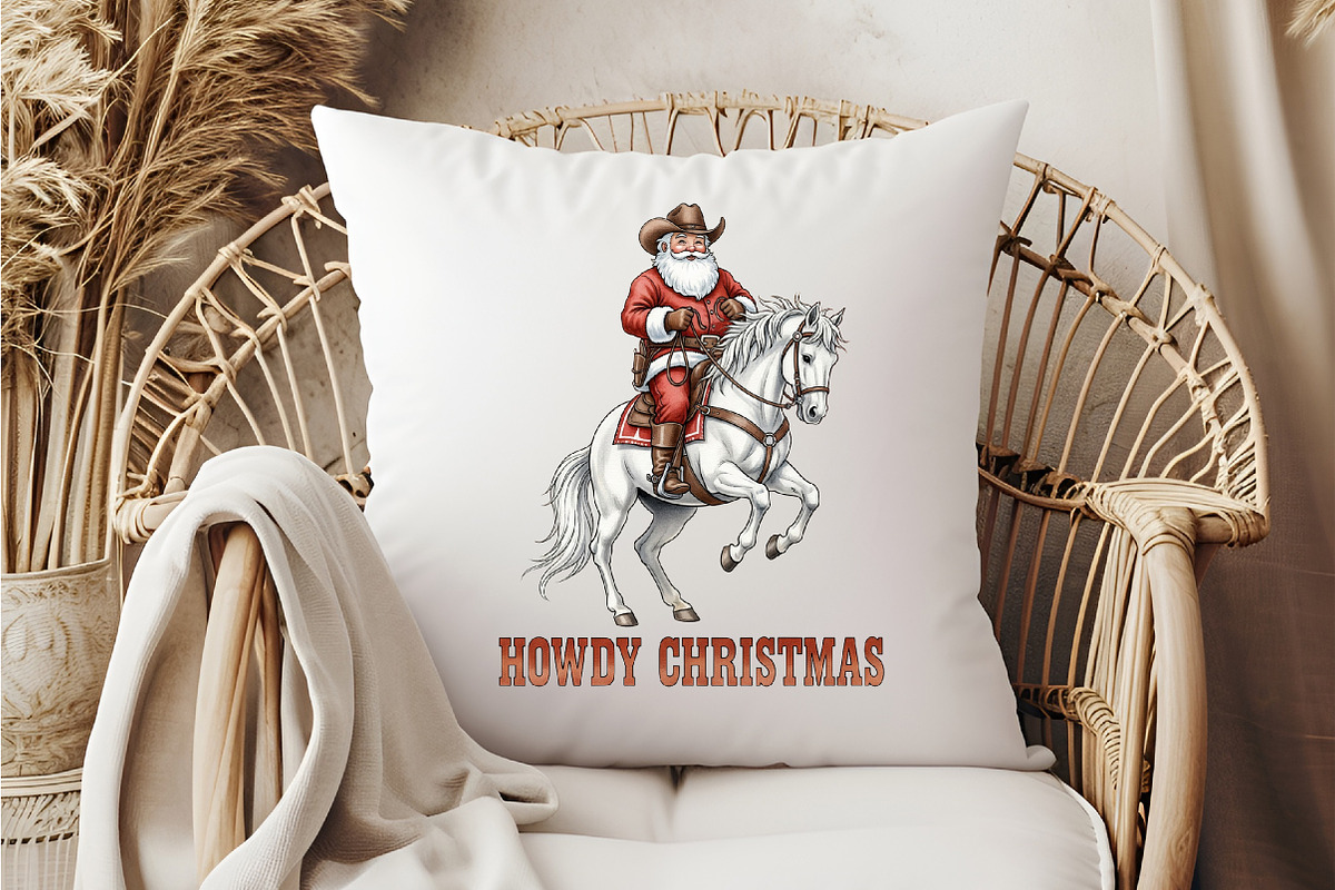 Western Christmas Png, Country Chris, an Illustration by DreamCafeArt (Photo 6 of 7)