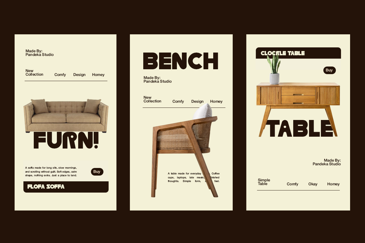 Rakom - Property Furniture Font, a Sans Serif Font by Pandeka Studio (Photo 4 of 9)