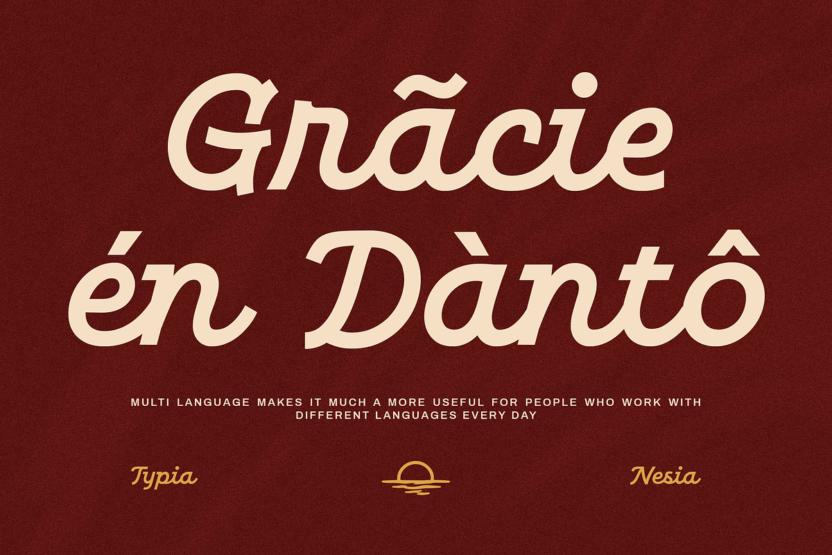 Alma Maison - Vintage Script Font, a Script Font by Typia Nesia (Photo 3 of 13)