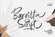 Bargitta Script SVG Font, a Script Font by Letterhend Studio (Thumbnail 1 of 9)