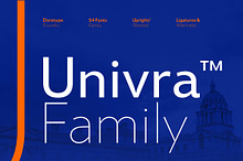 Univra - Font Family