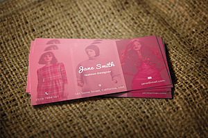 Fashion/Photographer Business Card