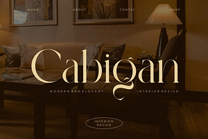 Gulike Elegant Serif Typeface