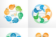 Set of infographics, a Graphic by Mechik (Thumbnail 11 of 19)