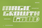 Areocheck Techno Fonts Three Styles, a Font by Erifqizefont (Thumbnail 9 of 15)
