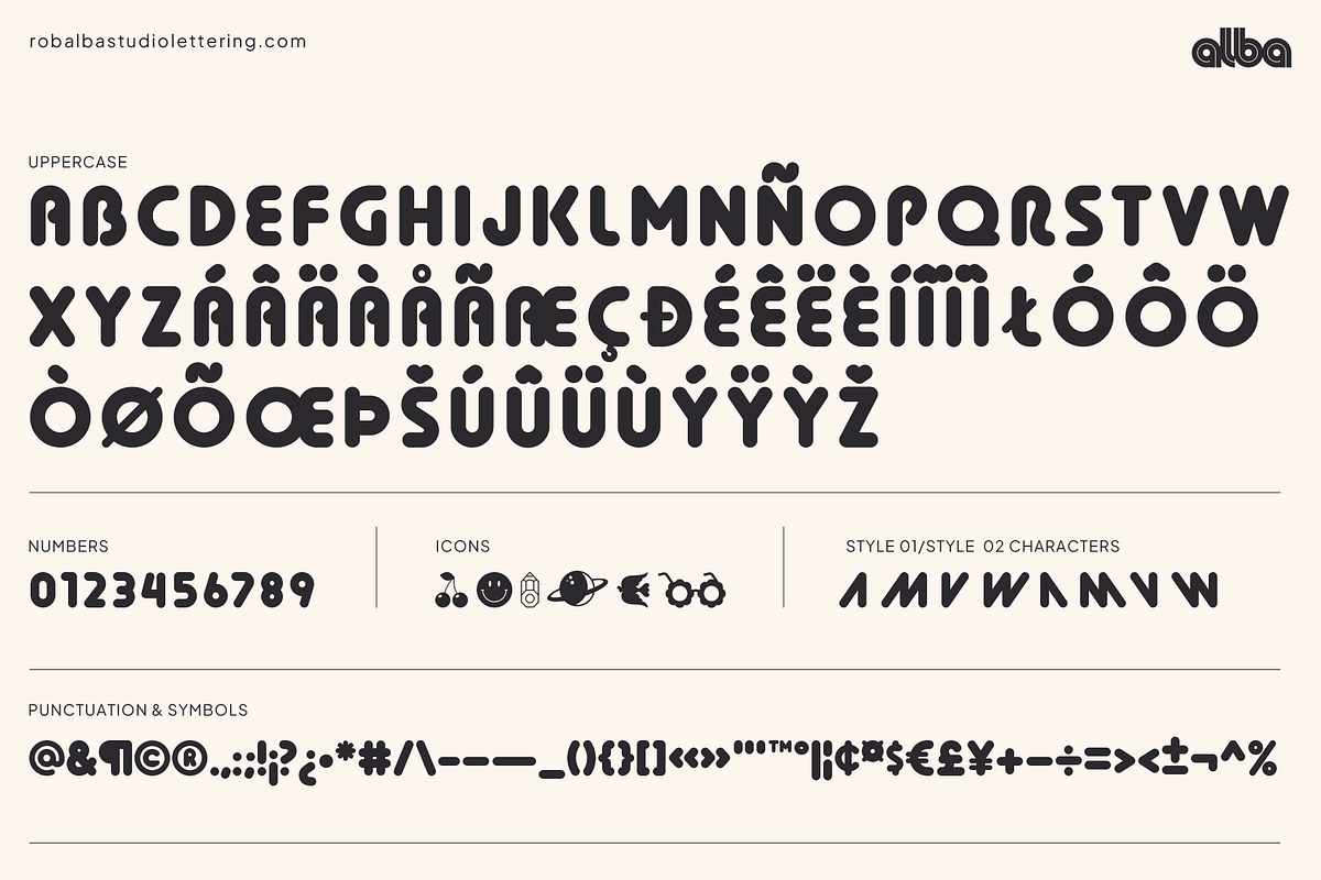 Risen Rounded, a Sans Serif Font by albatypefoundry (Photo 9 of 13)