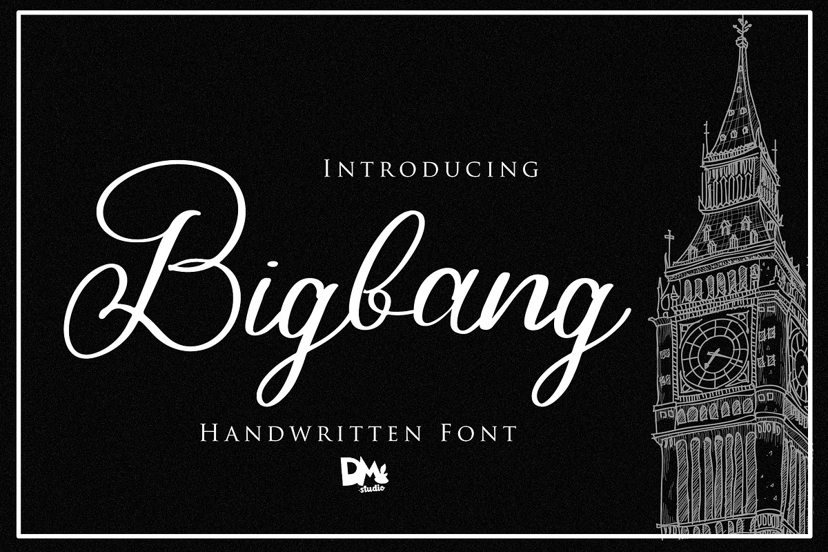 Bigbang Handwritten Font