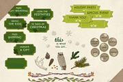 Graphics Bundle: Woodland Winter, a Templates & Theme by Jenny Hansen Suites (Thumbnail 2 of 5)