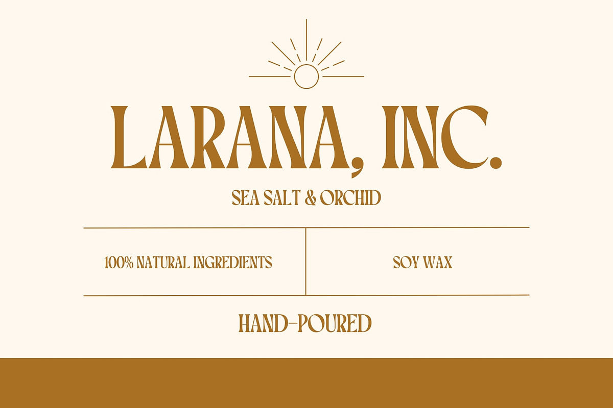 Capriola - Sophisticated Typeface, a Serif Font by HipFonts (Photo 8 of 15)