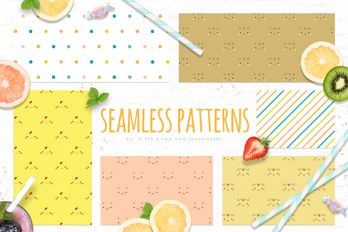 Happy Friends Cute Animal Printable, a Stationery Template by Euonia Meraki (Photo 5 of 8)