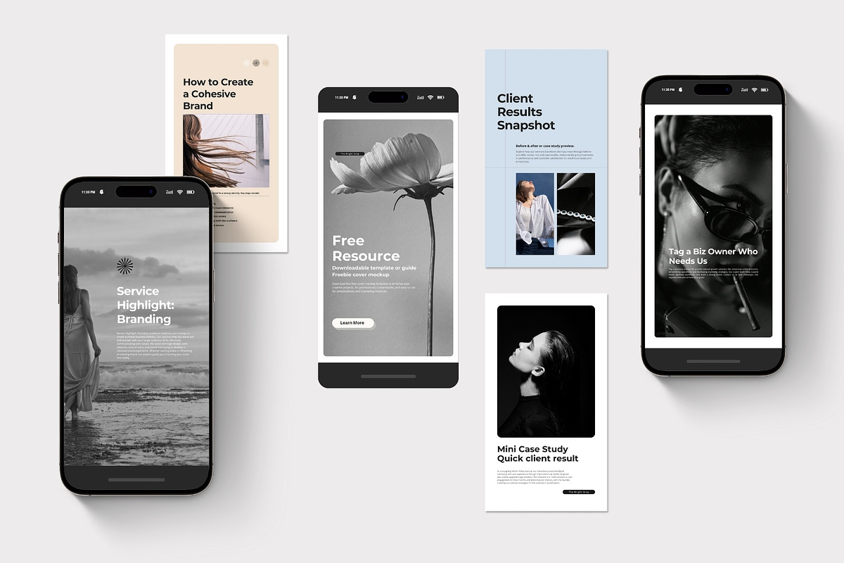 150 Instagram Social Media Bundle Kit preview 4