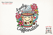 Valentine Love & Coffee Illustration, an Illustration by GlitterCraft (Thumbnail 24 of 41)