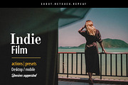 Indie Film - Actions and Presets, an Action Add-On by Hydrozi Presets (Thumbnail 1 of 7)