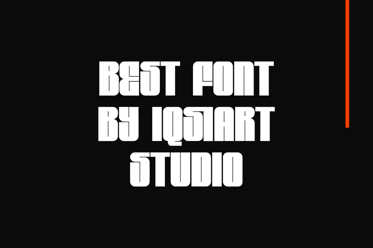 Arizones - Tall Font, a Sans Serif Font by Iqsiart Studio (Photo 4 of 7)