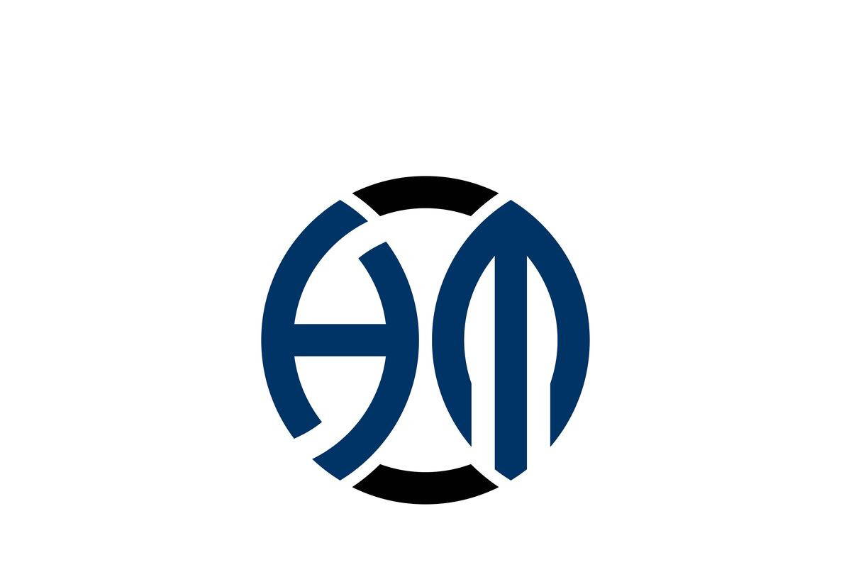HM logo design vector template, a Branding & Logo Template by xcoolee