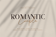 Romantic Couple // Font Duo, a Script Font by Bluestudio (Thumbnail 1 of 10)