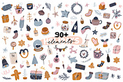 Cute Christmas & New Year BUNDLE, a Seasonal Illustration by Ruslana Lubenets (Thumbnail 73 of 104)