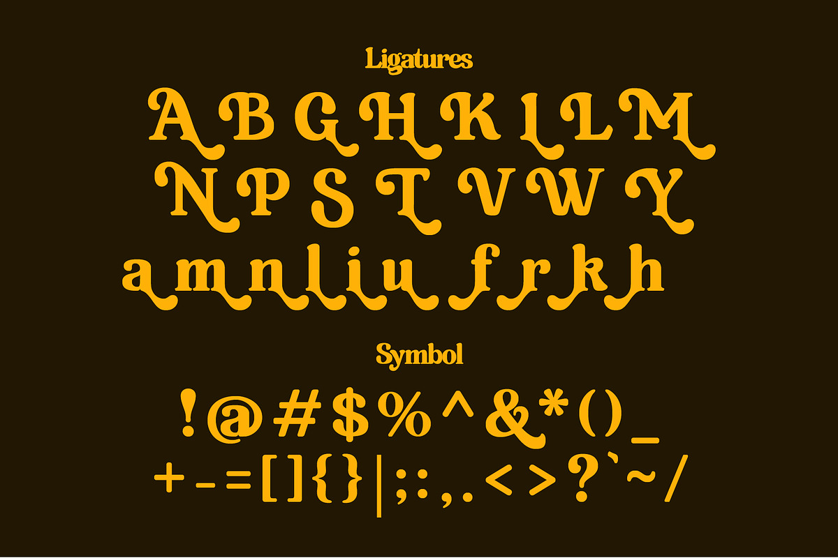 Meraki – Retro Serif Display Font, a Serif Font by PickyPicks (Photo 11 of 12)