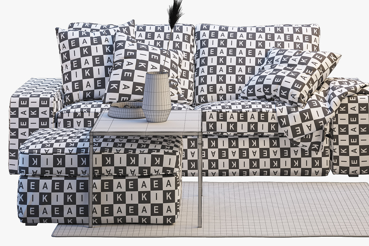 6 sofas set 3d model, a Furniture 3D Model by 3dmitruk (Photo 15 of 70)